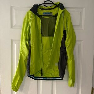 Lime Green Novara Running Jacket